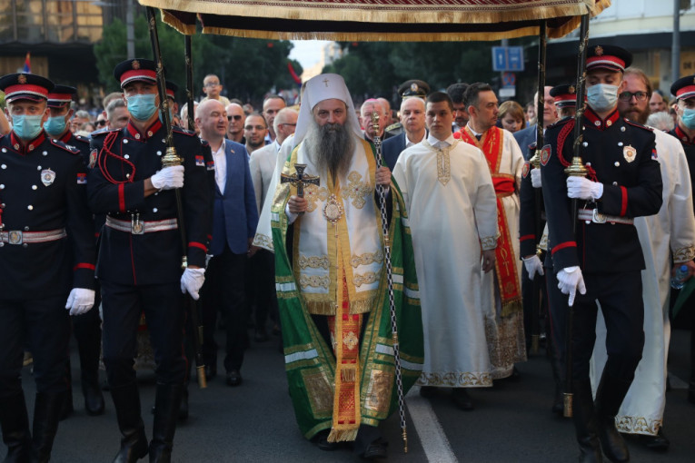 “Narod pokazao ljubav”: Patrijarh Porfirije zahvalio učesnicima Spasovdanske litije