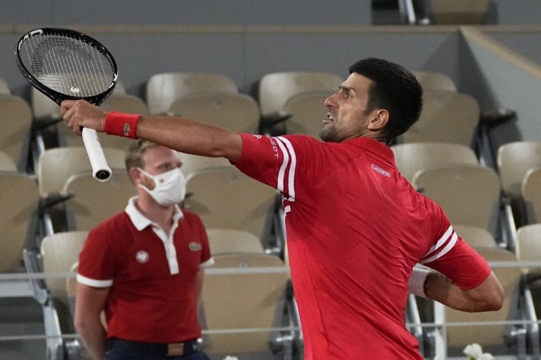 Novak urlikom proslavio plasman u polufinale: Šta je bilo, bre!