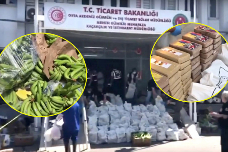 Istorijska zaplena droge u Turskoj: Pronađena tona kokaina!