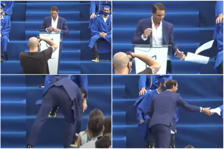 Nadal protiv vetra: Španac pomenuo Novaka i nasmejao sve (VIDEO)
