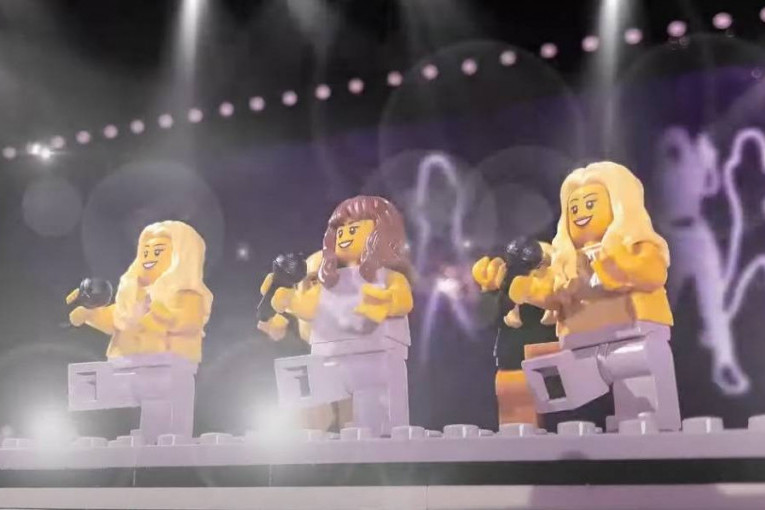 Lego varijanta Evrovizije: Tu su i naše devojke napravljene od kockica (VIDEO)