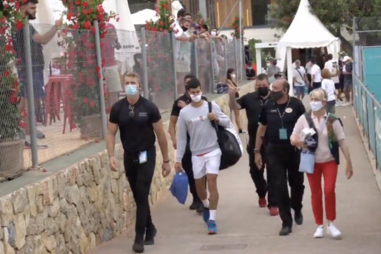 Ništa se ne prepušta slučaju: Novaka na Majorki prati jako obezbeđenje (VIDEO)