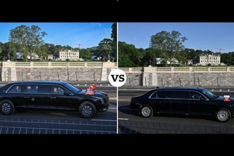 Zapadni mediji uporedili snagu predsedničkih limuzina – Putinovog „Aurusa” i Bajdenove „Zveri”