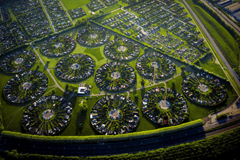 Život na Danski način: Grad u potpunosti izgrađen u krugovima