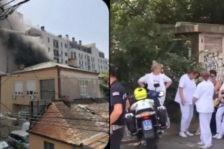 Požar u Naučnom institutu za veterinarstvo Srbije: Evakuisani radnici, vatrogasci hitno intervenisali!