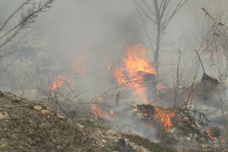 Gori šuma na Zlatiboru: Gust dim se širi, meštani strahuju da plamen ne zahvati kuće