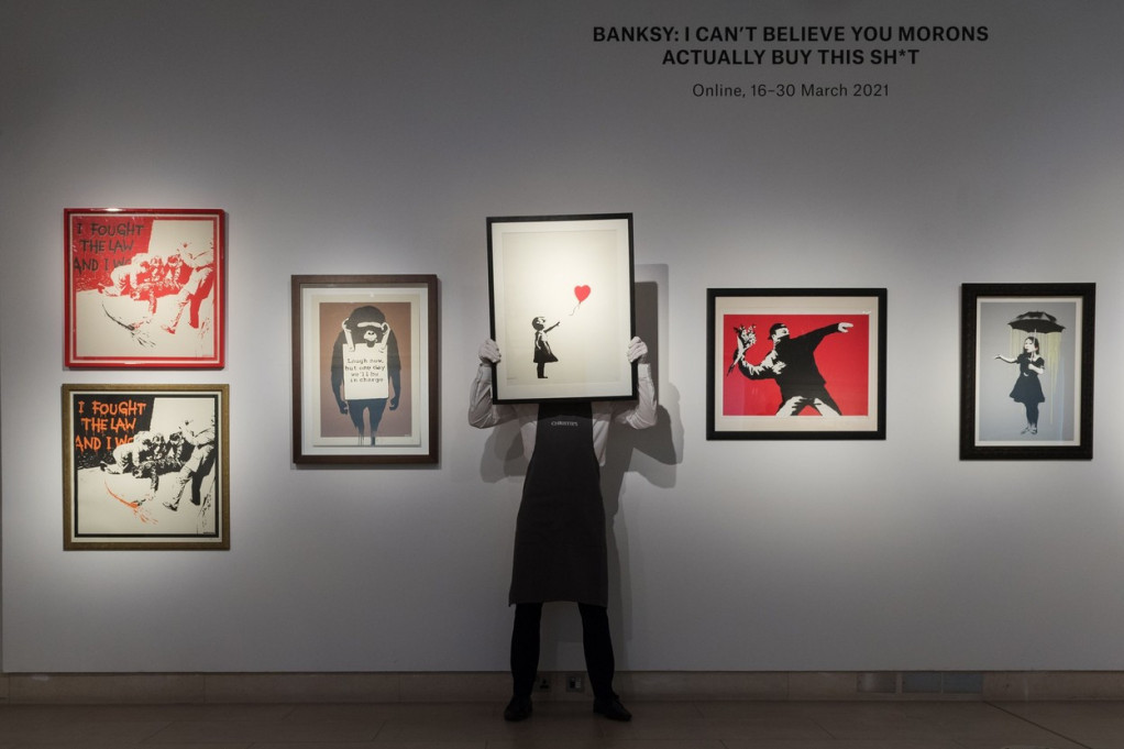 Najveća izložba Benksijevih dela u Londonu: Bez dozvole slavnog umetnika! (FOTO)