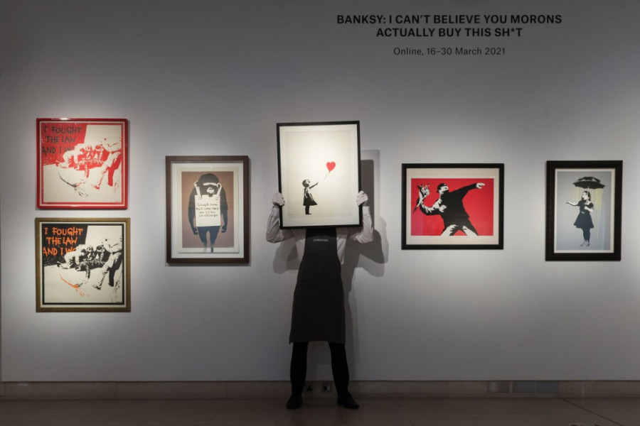 Benksijeva dela na senzacionalnoj izložbi u Beogradu: Čuveni radovi najmisterioznijeg umetnika na svetu i posebne selfi zone (FOTO)