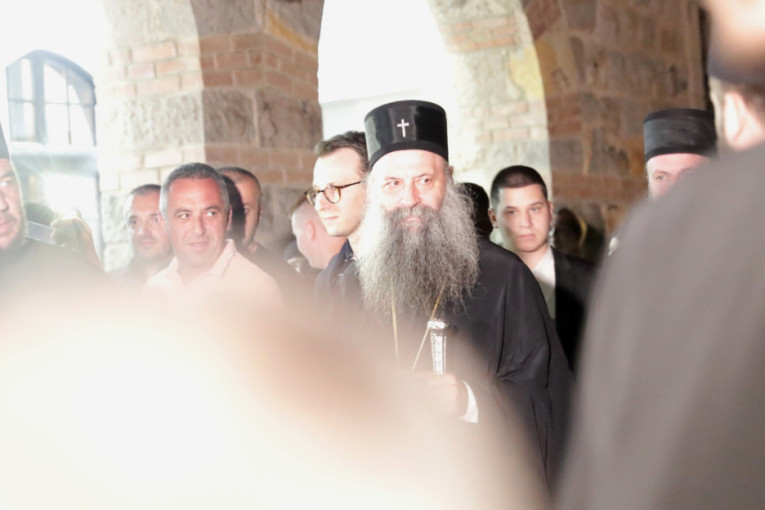 Njegova svetost partijarh Porfirije stigao u Gračanicu (FOTO,VIDEO)