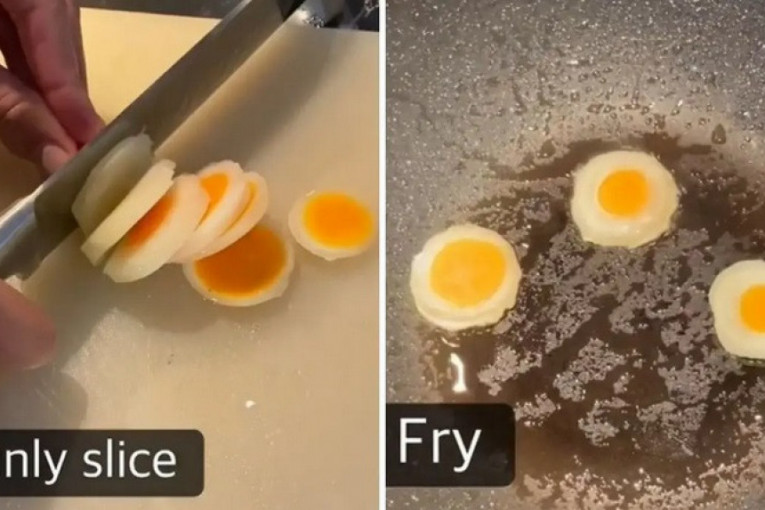 Jedna mama ima sjajan trik za pravljenje mini jaja "na oko" za svoje dete