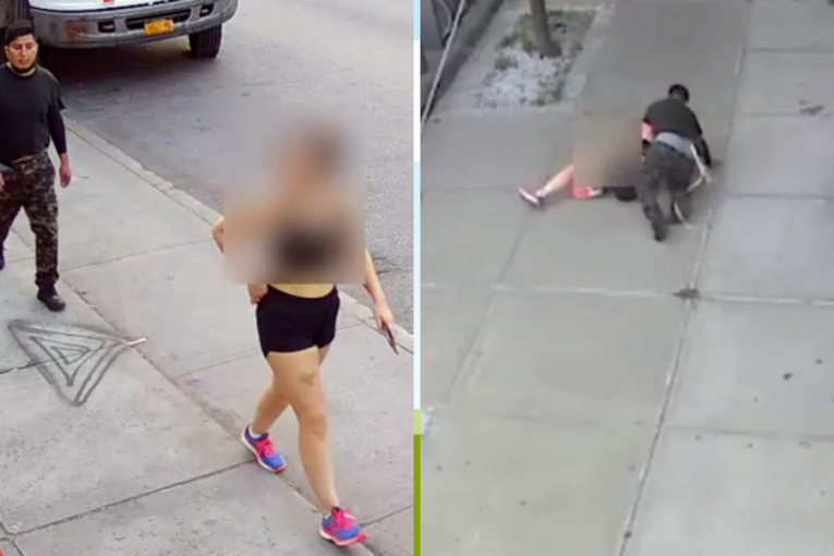 Pratio ženu usred bela dana, srušio je na zemlju i napastvovao: Policija traga za muškarcem (VIDEO)