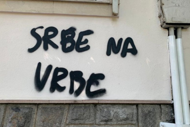Provokacija u Bugarskoj: Srpski konzulat u Plovdivu išaran ustaškim parolama