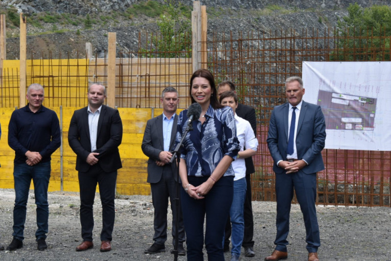Ministarka Vujović: Napreduju radovi na izgradnji transfer stanice "Banjica"