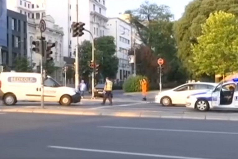 Saobraćajna nesreća u centru Beograda