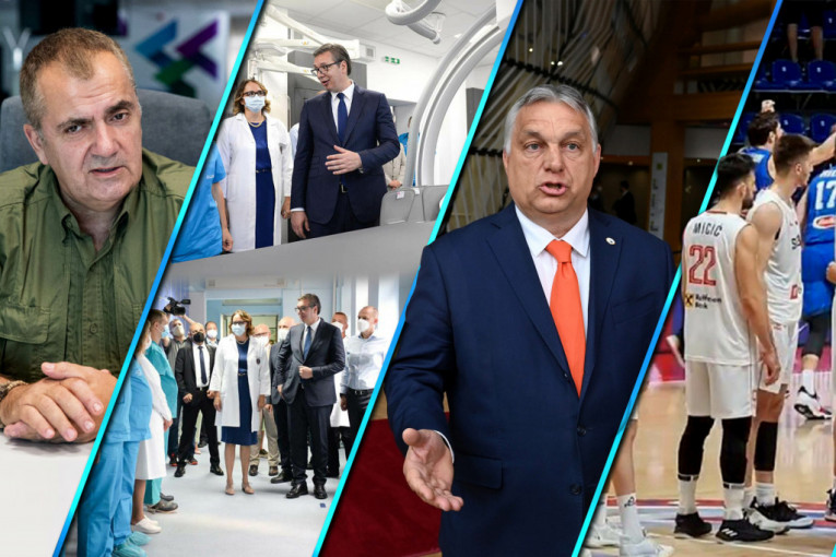 Nedelja usred srede: Ulaganje u zdravstvo, Orban kritikuje Evropu zbog Srbije, bez košarkaša na OI