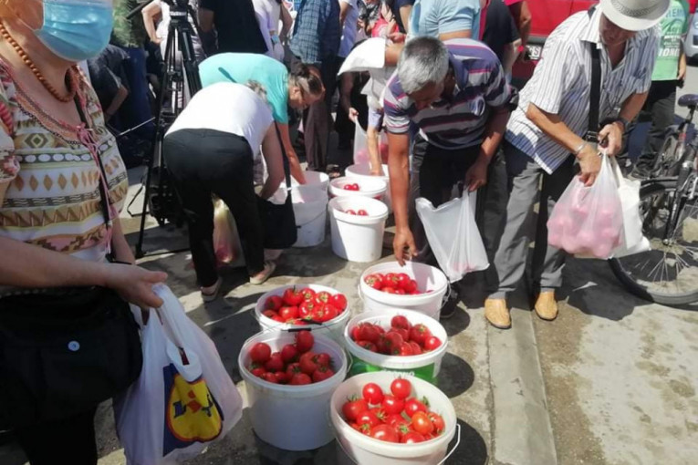 Posle protesta: Cene paradajza uskoro veće, obećavaju predstavnici Ministarstva poljoprivrede