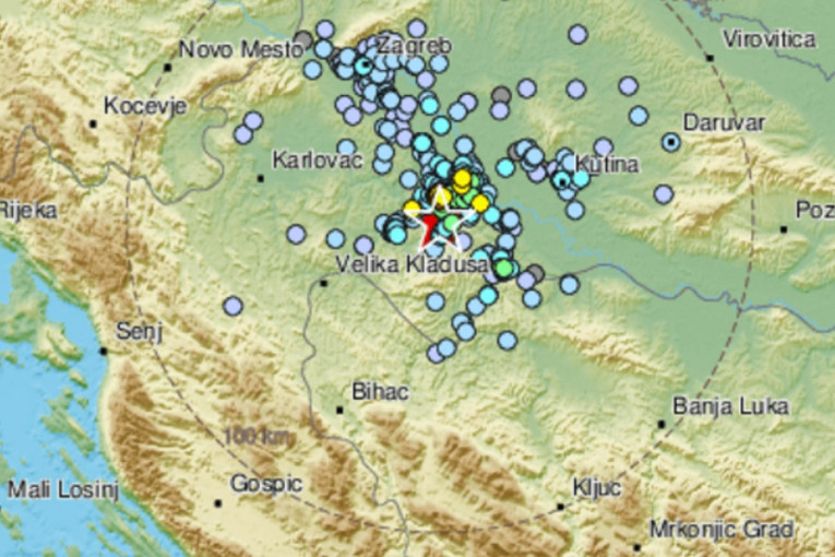 Zemljotres na Baniji, epicentar kod Petrinje!