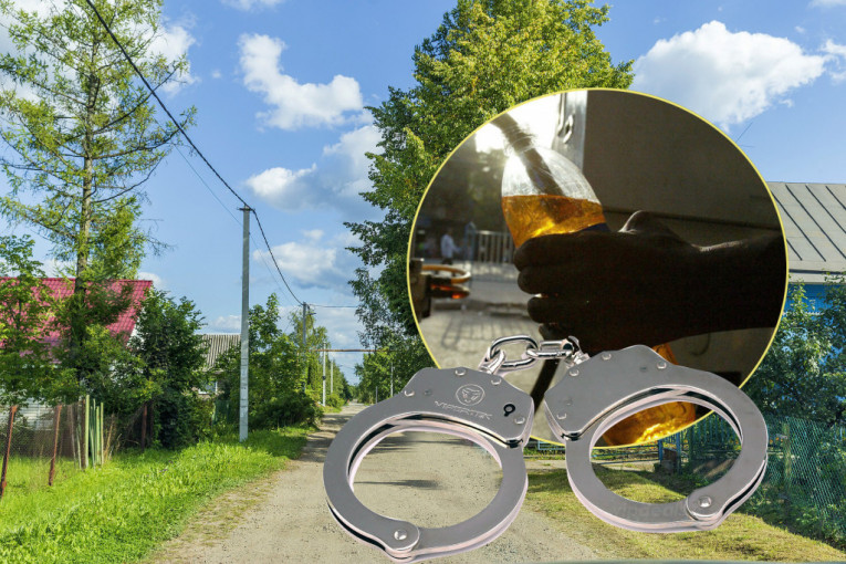 Uhapšen muškarac u Staroj Pazovi: Došao kod komšije sa flašom zapaljive tečnosti i pretio