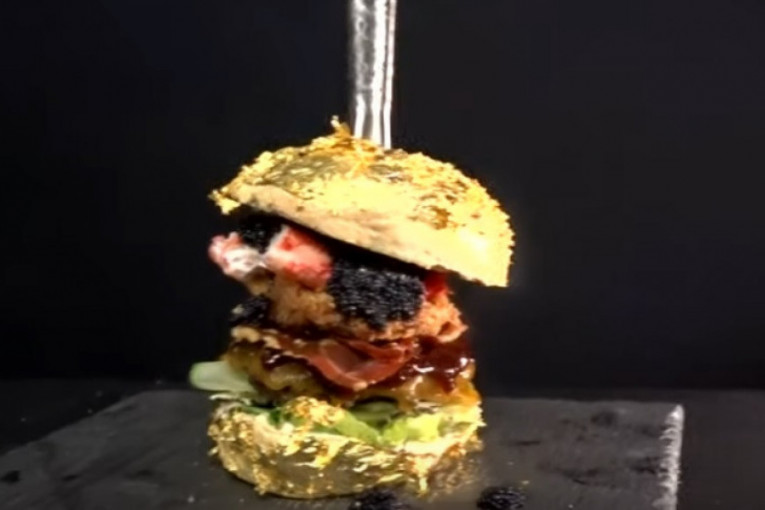 Košta 6.100 dolara, čeka se dve nedelje: Evo zašto je "Golden boj" najskuplji burger na svetu (VIDEO)