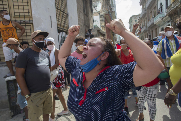 Nakon protesta na Kubi, zvanična Havana optužila SAD za umešanost
