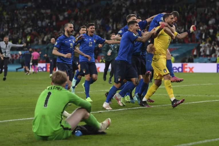 Posle penala: Italija je ponovo prvak Evrope, Englezima ostalo da i dalje sanjaju