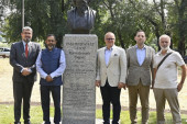 Otkriven spomenik indijskom književniku Rabindranatu Tagoru: "Beograd je pokazao da je kosmopolitski grad"