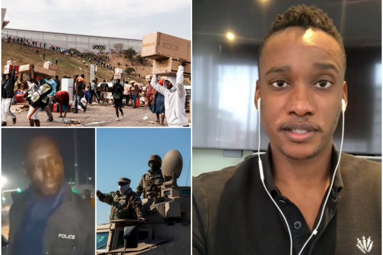 Pravo rasulo u Južnoj Africi: Na ulicama bezakonje, i policajci pljačkaju! Zumin sin ima poruku za lopove