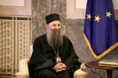 Patrijarh Porfirije se sastao sa vrhom Republike Srpske