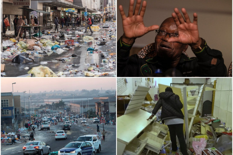 Južna Afrika pred potpunim kolapsom: Nezapamćene pljačke i neredi, ali nije Zuma glavni pokretač nasilja