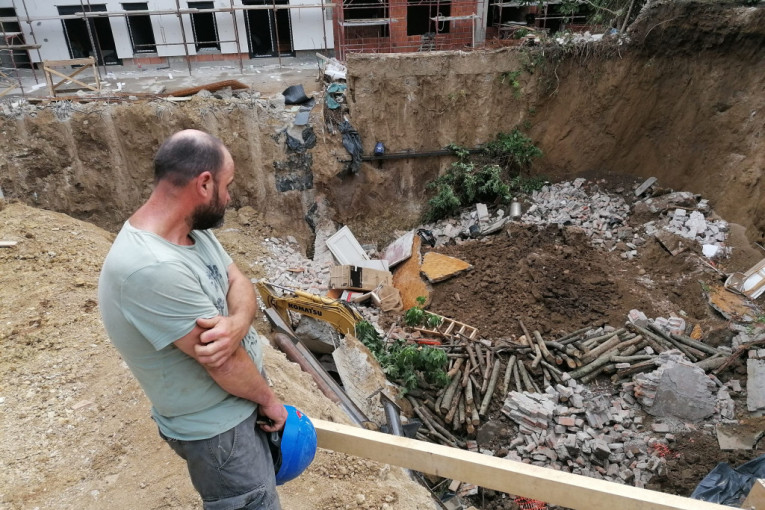 Za pet porodica urušene zgrade na Vračaru smeštaj u "Slaviji", a za odgovorne krivična prijava