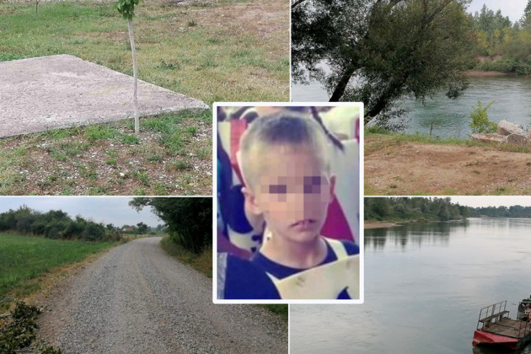 Ovo je mesto gde je nestao Nikola (9): Na betonu pronađena bicikla, kao i kupaće gaće (FOTO/VIDEO)