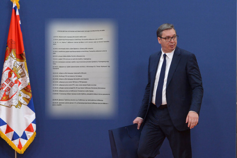 Vučić u Briselu pokazao Kurtiju papire zbog kojih je Albanac pobesneo