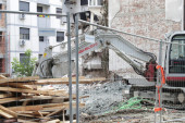 Pogledajte snimak novog urušavanja zgrade na Vračaru (VIDEO)