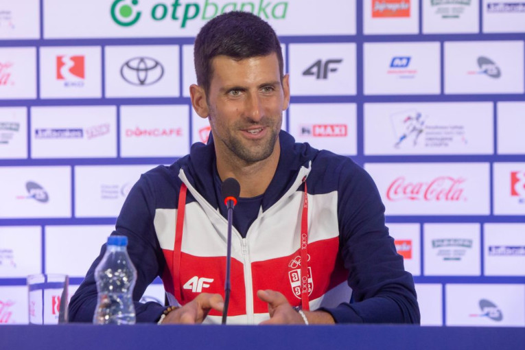 Znam da svi očekujete zlato od mene, očekujem i ja: Novak voli da igra za Srbiju