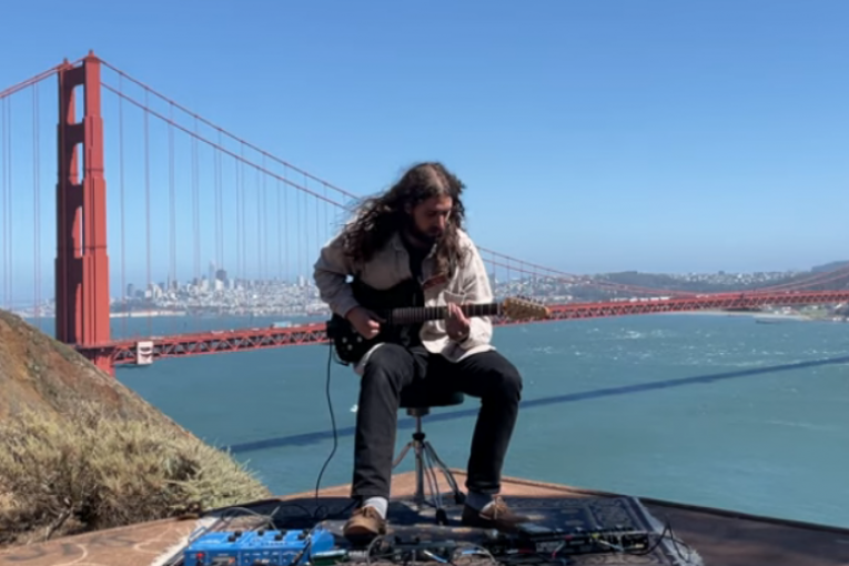 Američki muzičar snima duet sa vetrom: Harmonija škripe mosta Golden gejt (VIDEO)