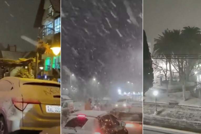 Dok se svet bori sa poplavama i požarima, Brazil zahvatila snežna oluja: Hladni talas iznenadio građane (VIDEO)