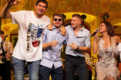 Severina pevala na uvce Dončiću i Bobiju: Slavio se rekordni ugovor od 207 miliona dolara (FOTO)