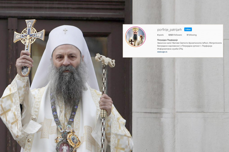 Prvi put u istoriji Srpske pravoslavne crkve: Srpski patrijarh otvorio nalog na društvenoj mreži!