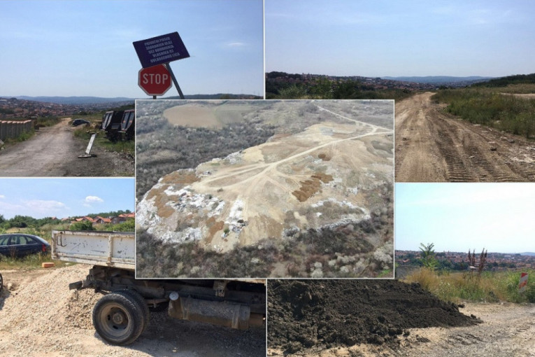 Da li postoji divlja deponija u Malom Mokrom Lugu: Vlasnik tvrdi da niveliše zemljište zbog poljoprivrede (FOTO)