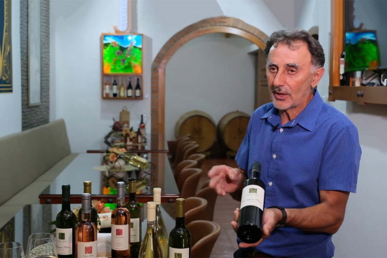 U Trsteniku jedan Švajcarac od domaće sorte pravi svetska vina: Kad zamiriše na bosiljak ili bagrem