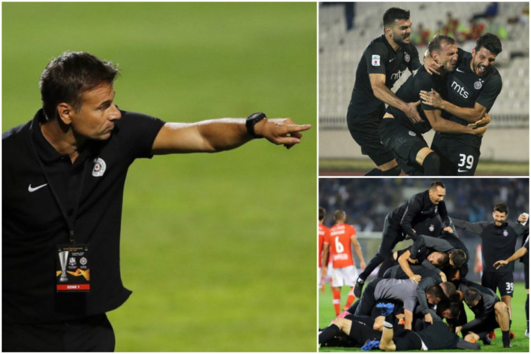 Stanojevićev trenerski pečat udaren na Partizanov uspeh u kvalifikacijama za Ligu konferencija
