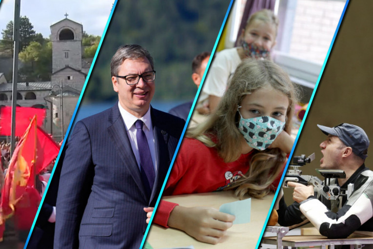 Nedelja usred srede: Zvonilo u školama, Vučić o EU, tenzije pred ustoličenje, medalje Srbiji