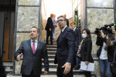 Razgovarali predstavnici SPS i SNS: Dačić dočekao predsednika Vučića, pa najavio nove sastanke (FOTO)