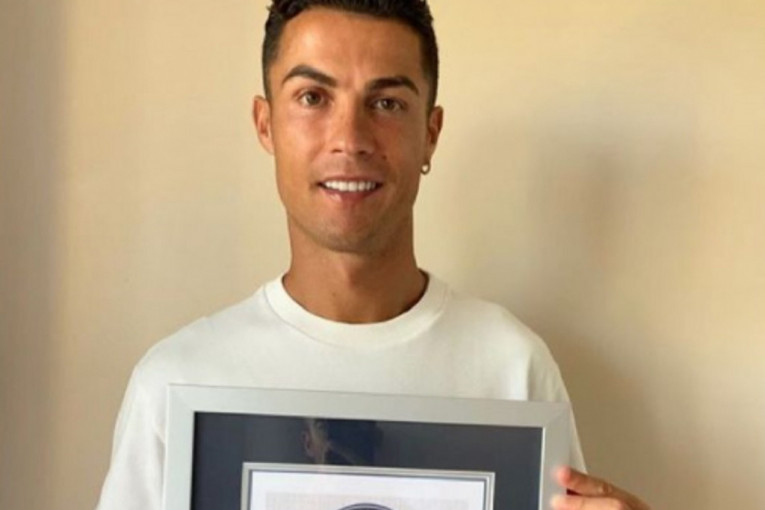 Kristijano Ronaldo ušao u Ginisovu knjigu rekorda (FOTO)