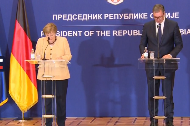 Vučić izrazio zahvalnost za podršku Nemačke, Merkelova najavila nova ulaganja (VIDEO/FOTO)