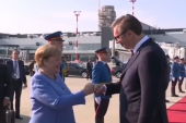 "Srbija je vaša druga kuća, vidimo se uskoro": Vučić ispratio Angelu Merkel na avion
