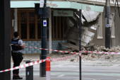 Jak zemljotres pogodio Melburn: Cigle i šut na ulicama (VIDEO/ FOTO)