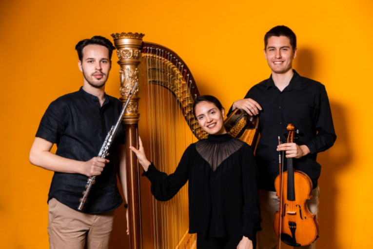 Magični spoj viole, flaute i harfe: Trio „Agatos“ u Gvarneriusu