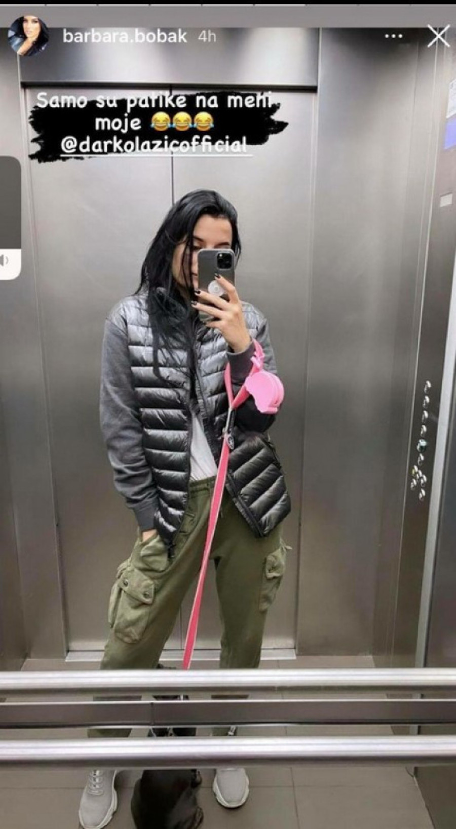 Barbara Bobak obukla Darkovu garderobu! Svi se pitaju koju veličinu Lazić nosi (FOTO)