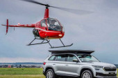 „Škoda“ napravila prvi terenac na čiji krov može da sleti helikopter (VIDEO)